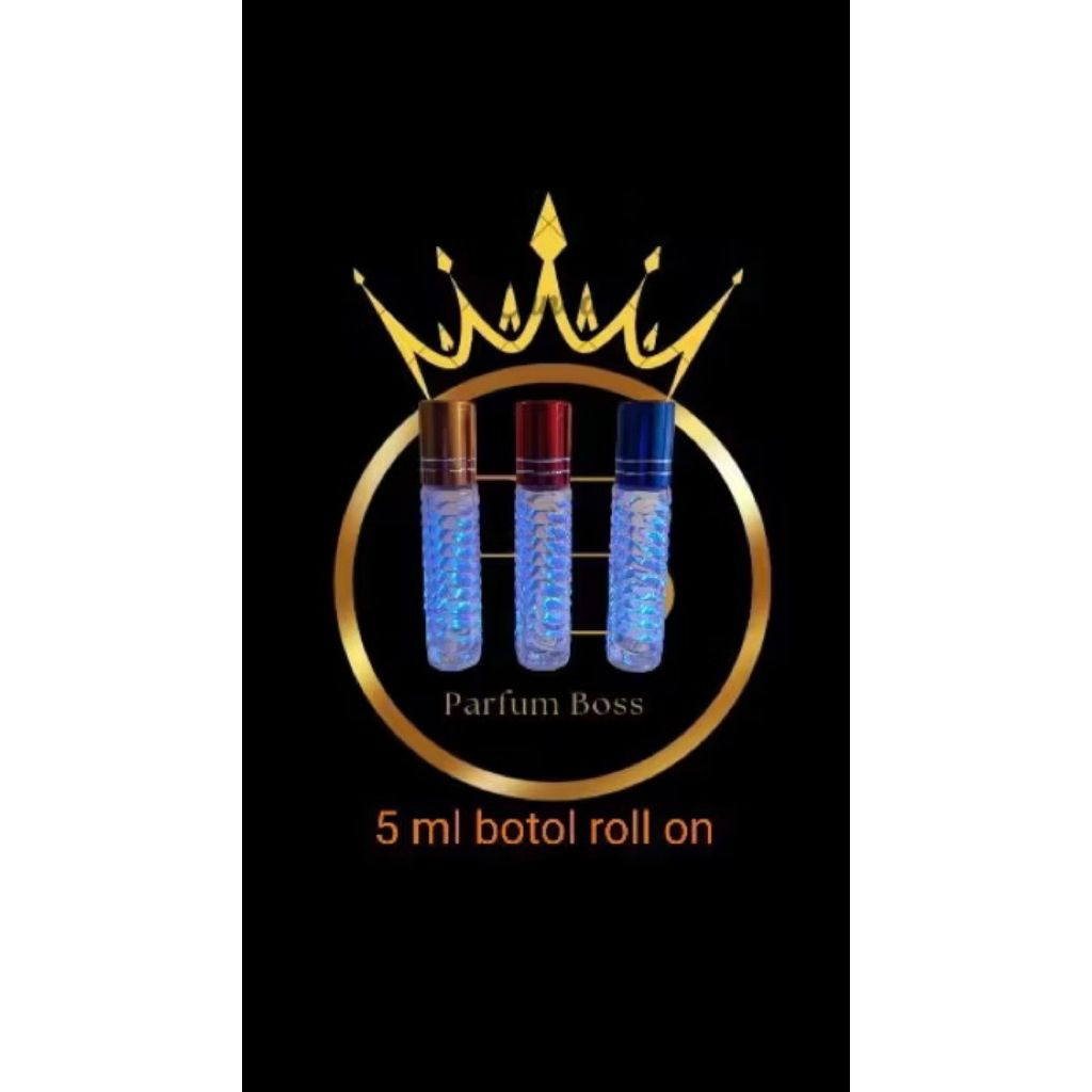 parfum 5 ml & 8 ml botol roll on full bibit tanpa alkohol
