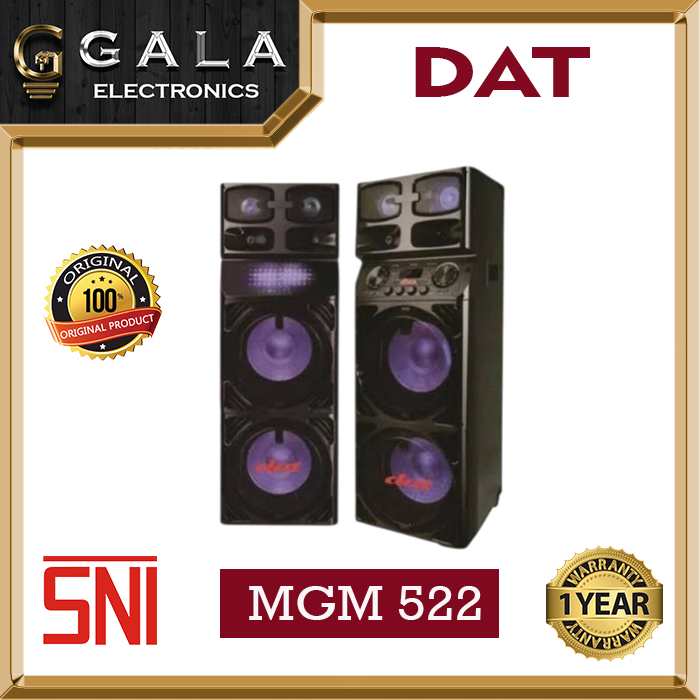 Speaker Aktif DAT Bluetooth MGM 522