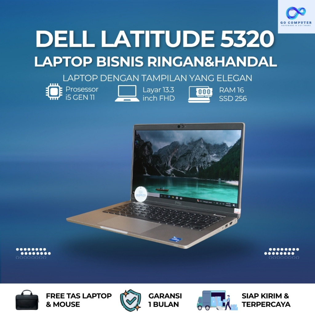 Dell Latitude 5320 i5 GEN11 RAM 16GB SSD NVME 256GB