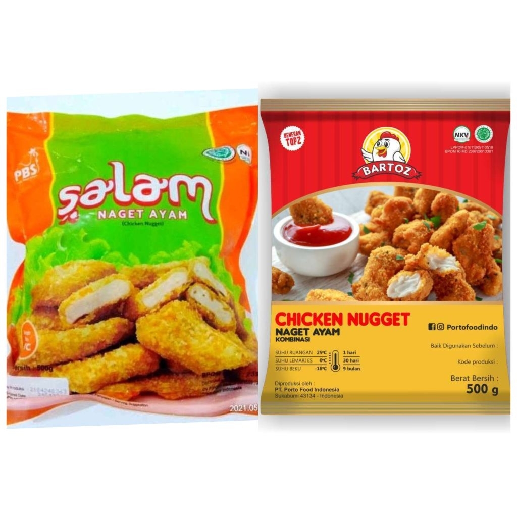 Nugget Salam 1kg/Nugget Salam 250gr/Nugget/Nugget Ayam/Nugget Salam