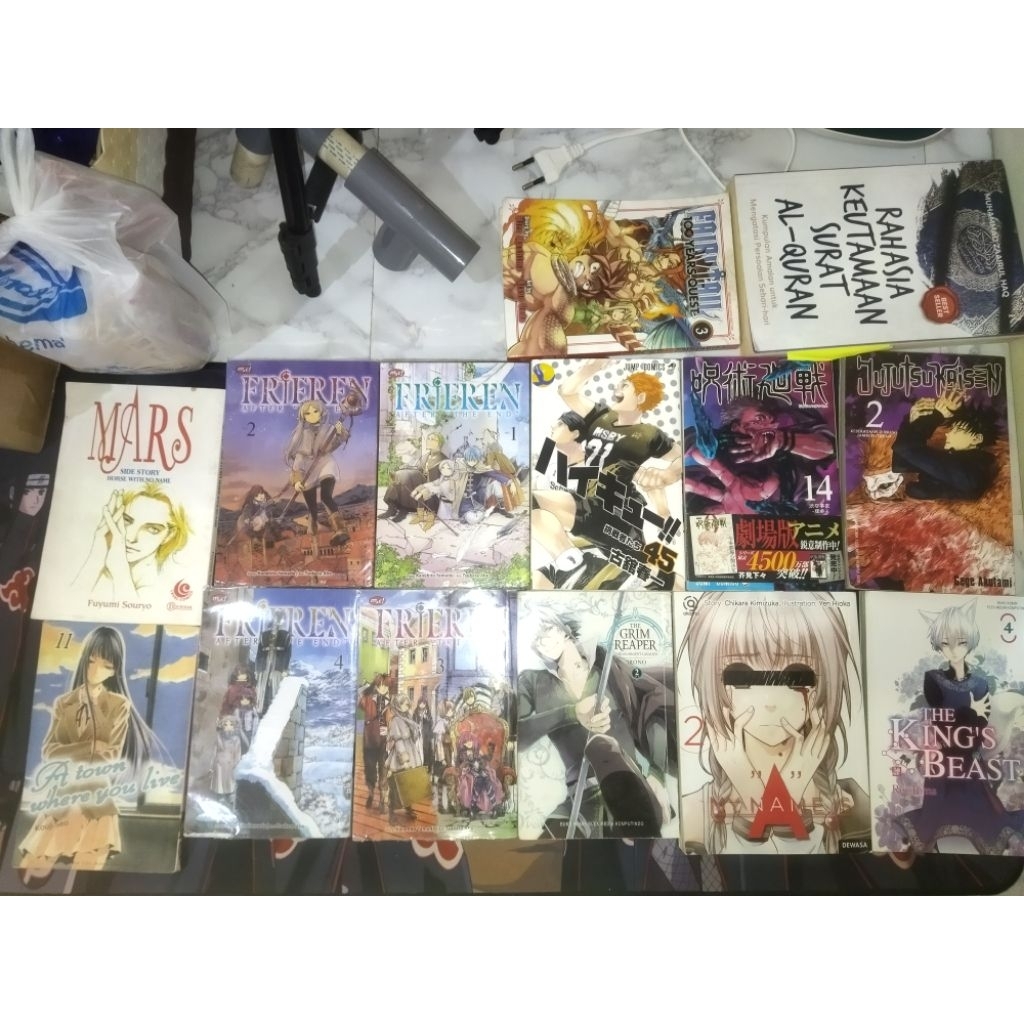 [OBRAL] Komik Cabutan Murah JJK, HAIKYUU, FRIEREN, LAIN-LAIN