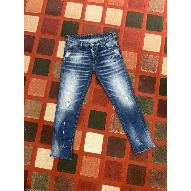 Celana Jeans DSQUARED2 48 Slim Jeans