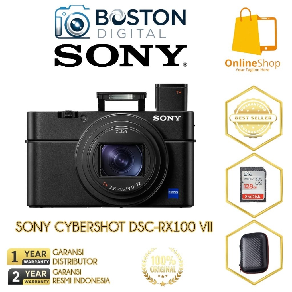 SONY CYBERSHOT DSC-RX100 VII / SONY DSC-RX100 MARK VII