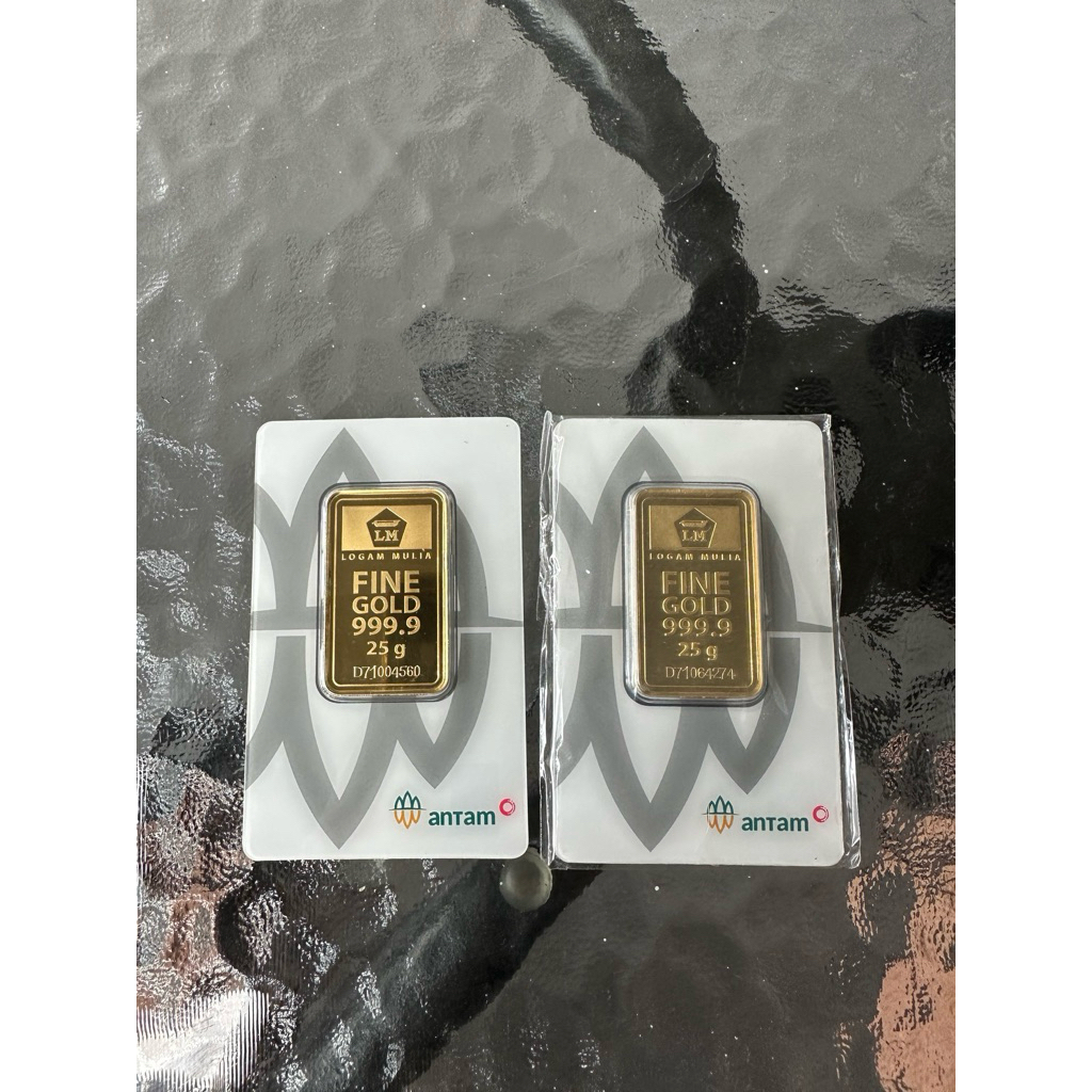 logam mulia Antam 25gr