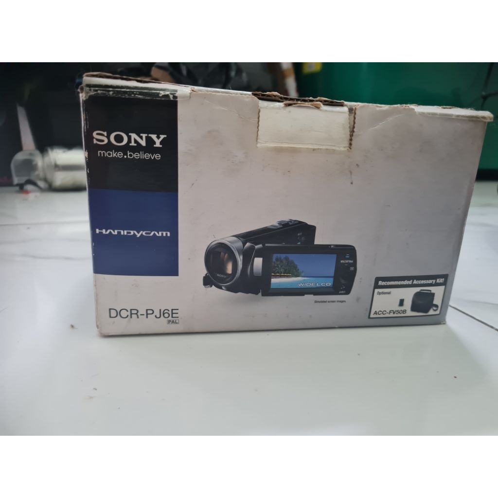 Dus sony handycam DCR-PJ6E ori