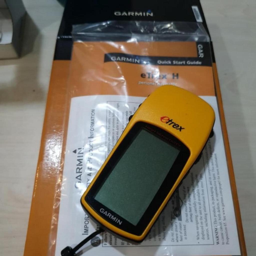 Gps Garmin Etrex H bekas