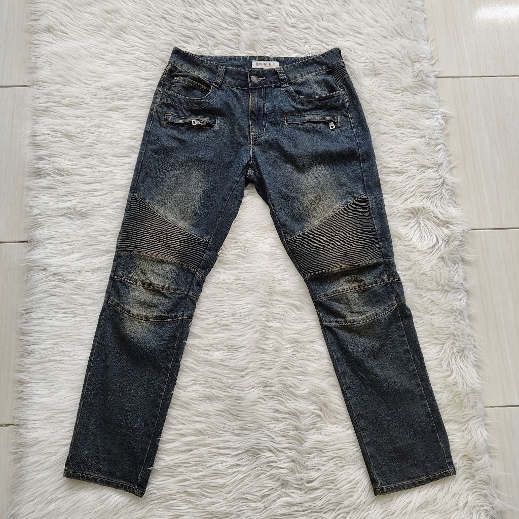 Invisible Biker Jeans