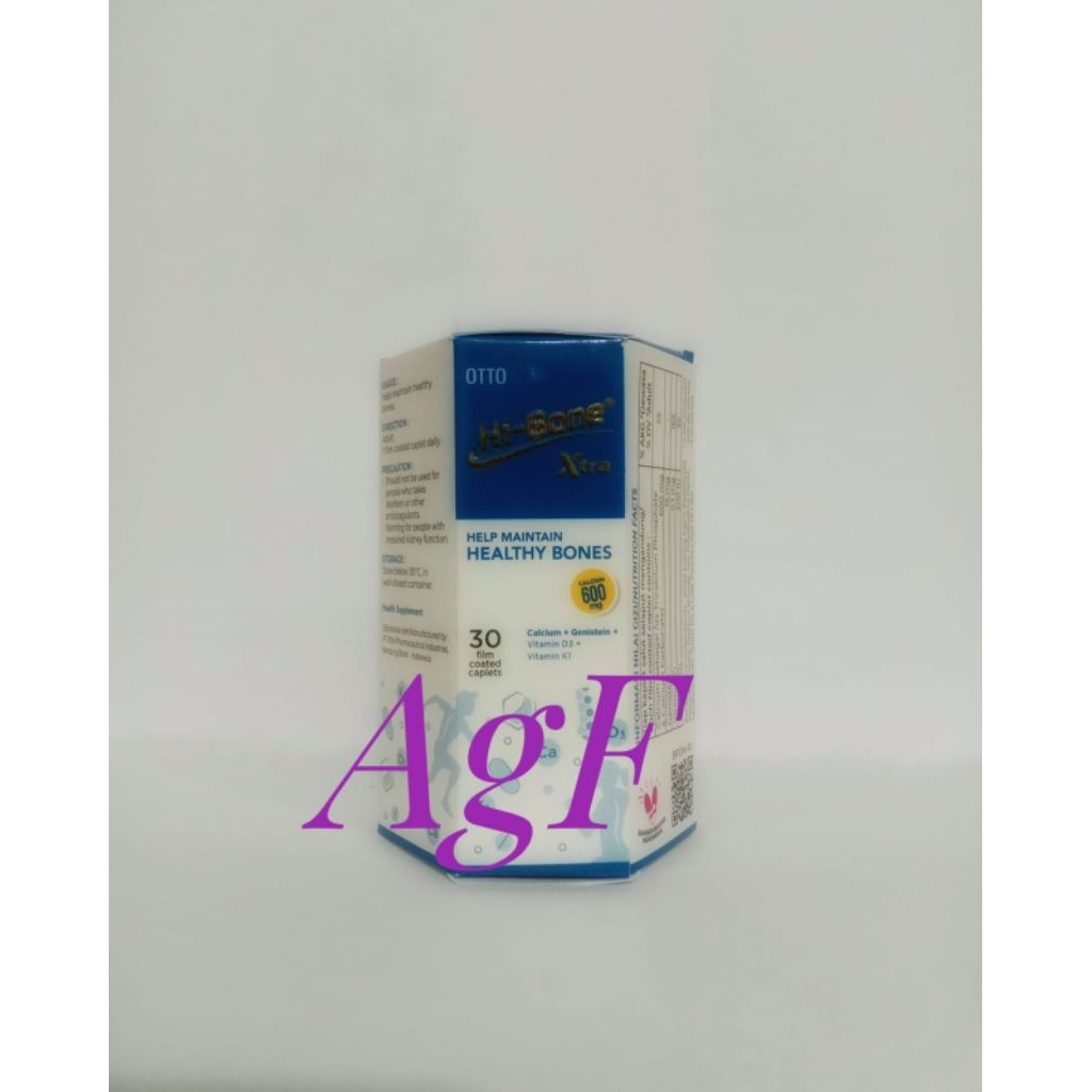 Hi Bone atau Hibone 600 Caplet isi 30 (Otto)