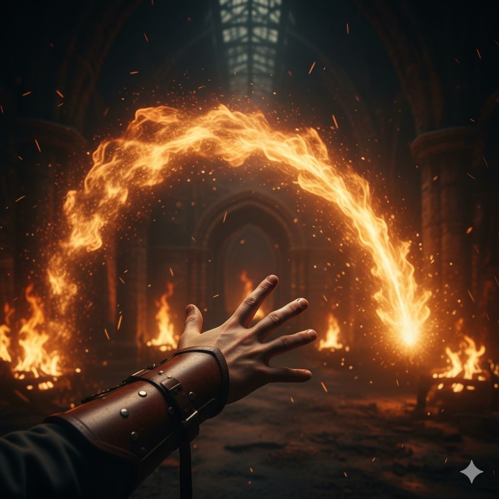 ALAT SULAP FLASHGUN - Lontaran Api Fantastis di Tangan Anda