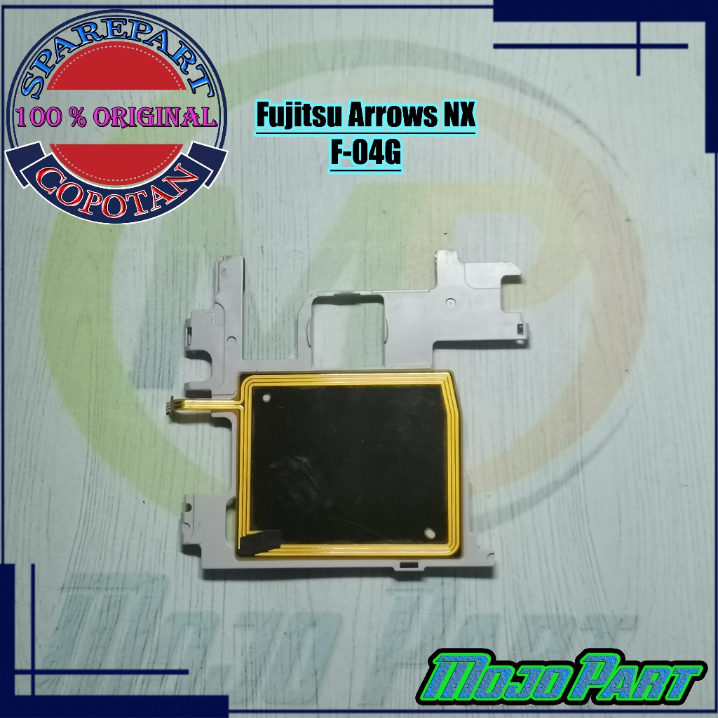 Fujitsu Arrows NX F-04G Fleksibel Flexible Sensor NFC Dan Tutup Mesin Atas Original Copotan