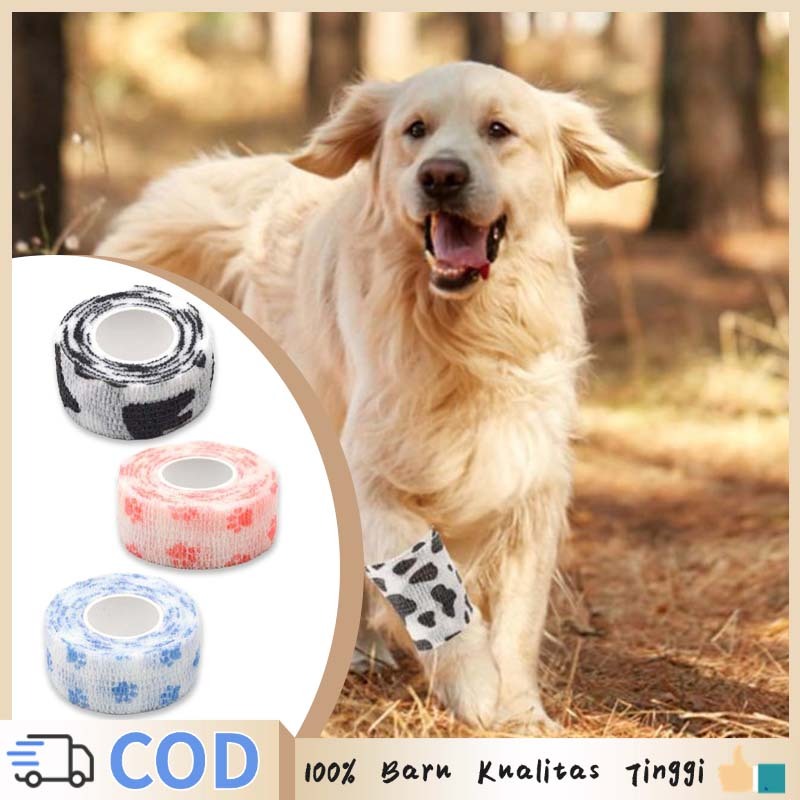 2pcs Perban Kucing Perban Kaki Anjing Elastic Perban Untuk Kucing Anti Dirty Perban Kaki Kucing