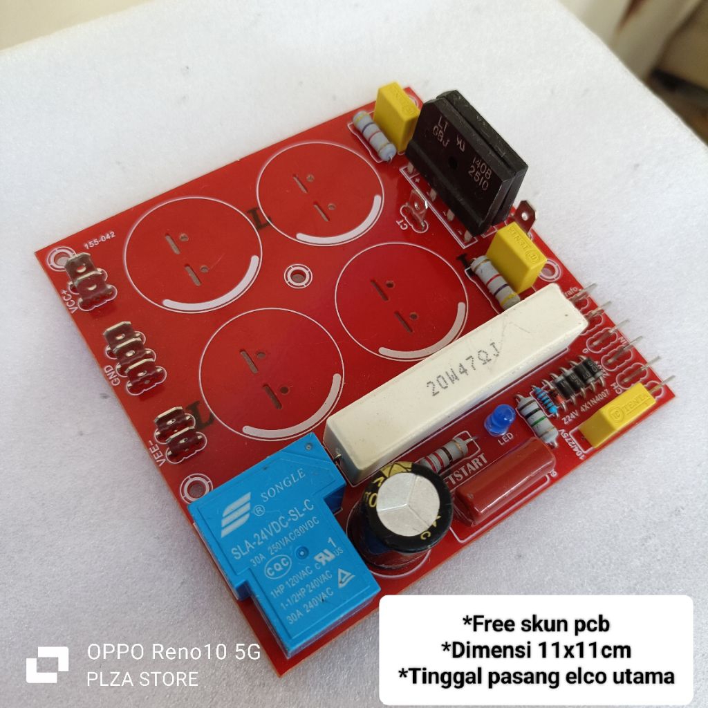 Kit psu class AB isi 4 elco lengkap Softstart