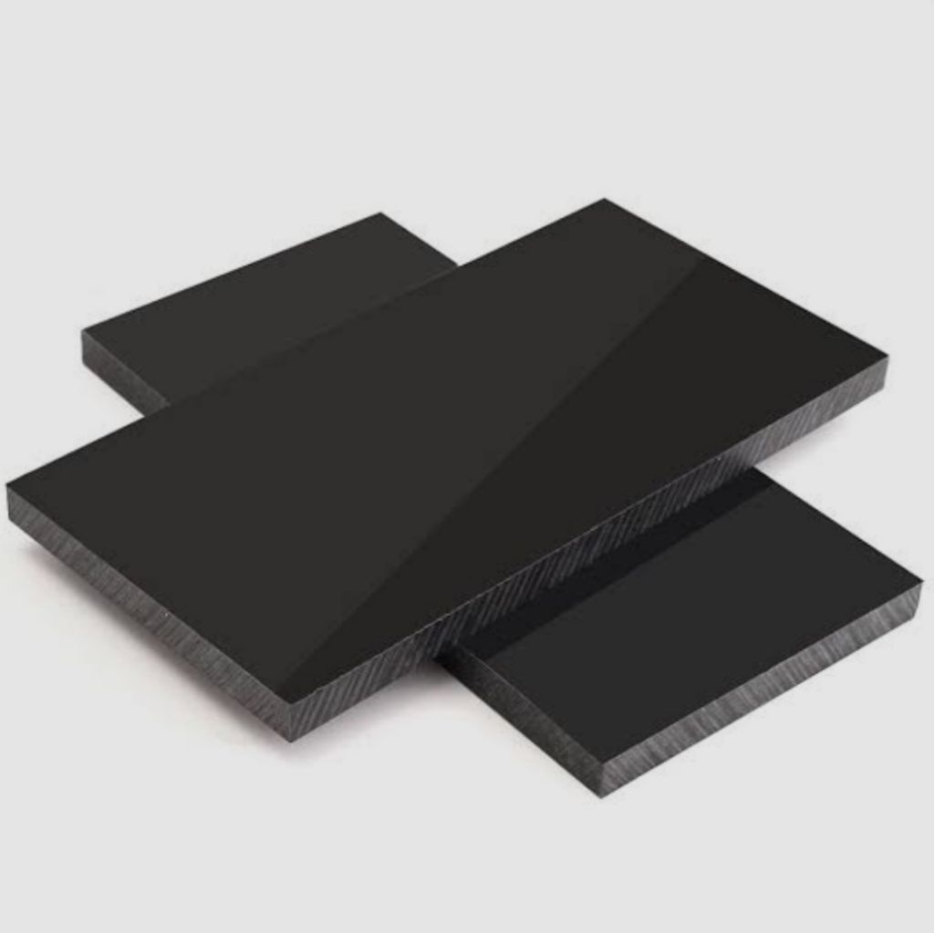 nylon pe sheet hitam 10mm x 30cm x 30cm