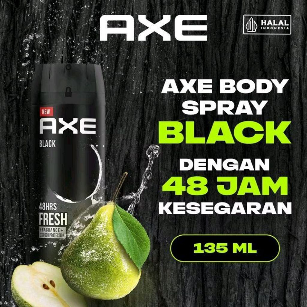 AXE BLACK BODY SPRAY 135ml