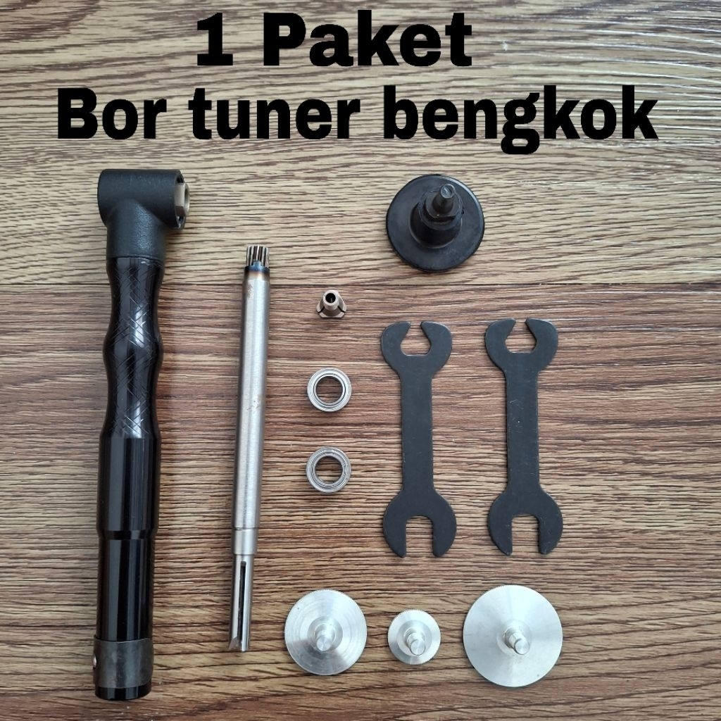 Bor Tuner Bengkok PNP Foredom 90 Derajat 2 Tak