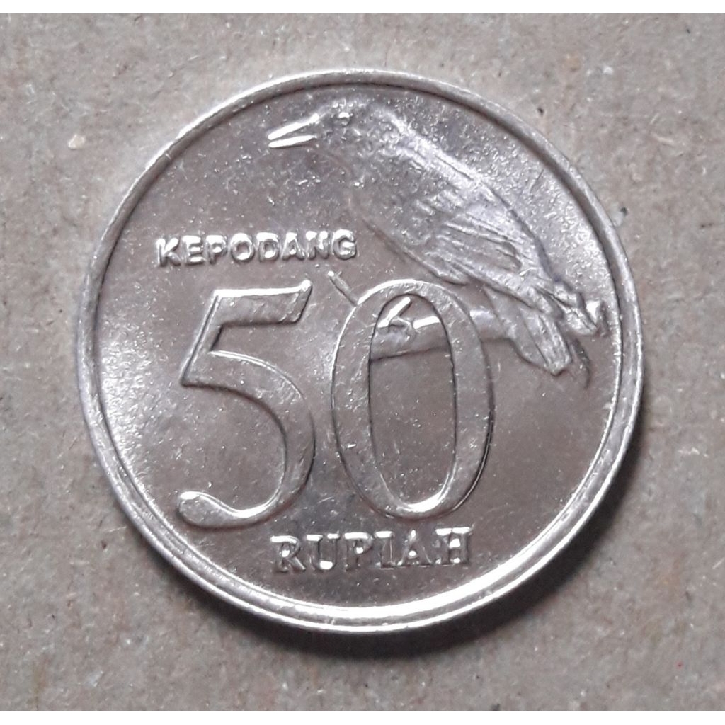 koin 50rupiah tahun 1999