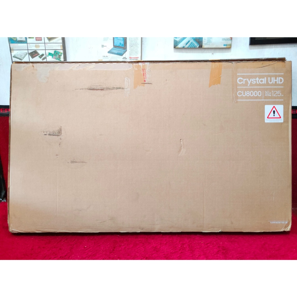 TV Samsung CU8000 Smart Digital 50 inc Crystal UHD 4K FULLSET