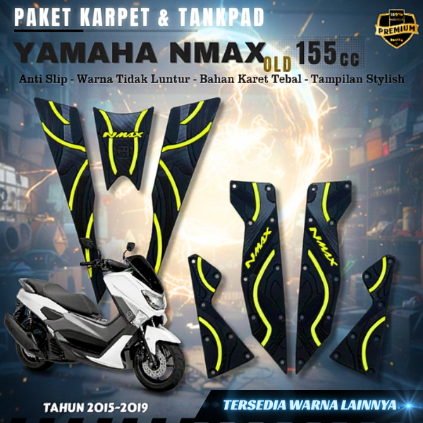 Karpet Tankpad NMAX 2015-2019 Karet Premium || Karpet Motor NMAX 2015-2019 Anti Retak Kuat