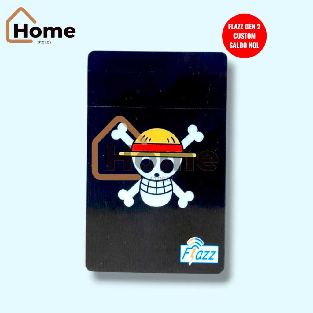KARTU ETOLL FLAZZ BCA GEN 2 CUSTOM - ONE PIECE LOGO