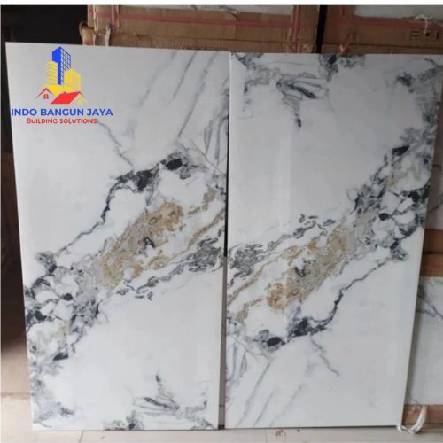 Granit lantai 60x120 Sun Power Luminous White Grade A
