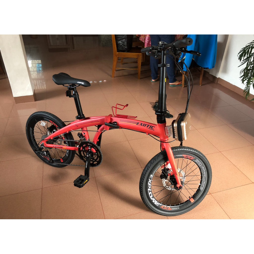Sepeda Exotic Free tas depan Second