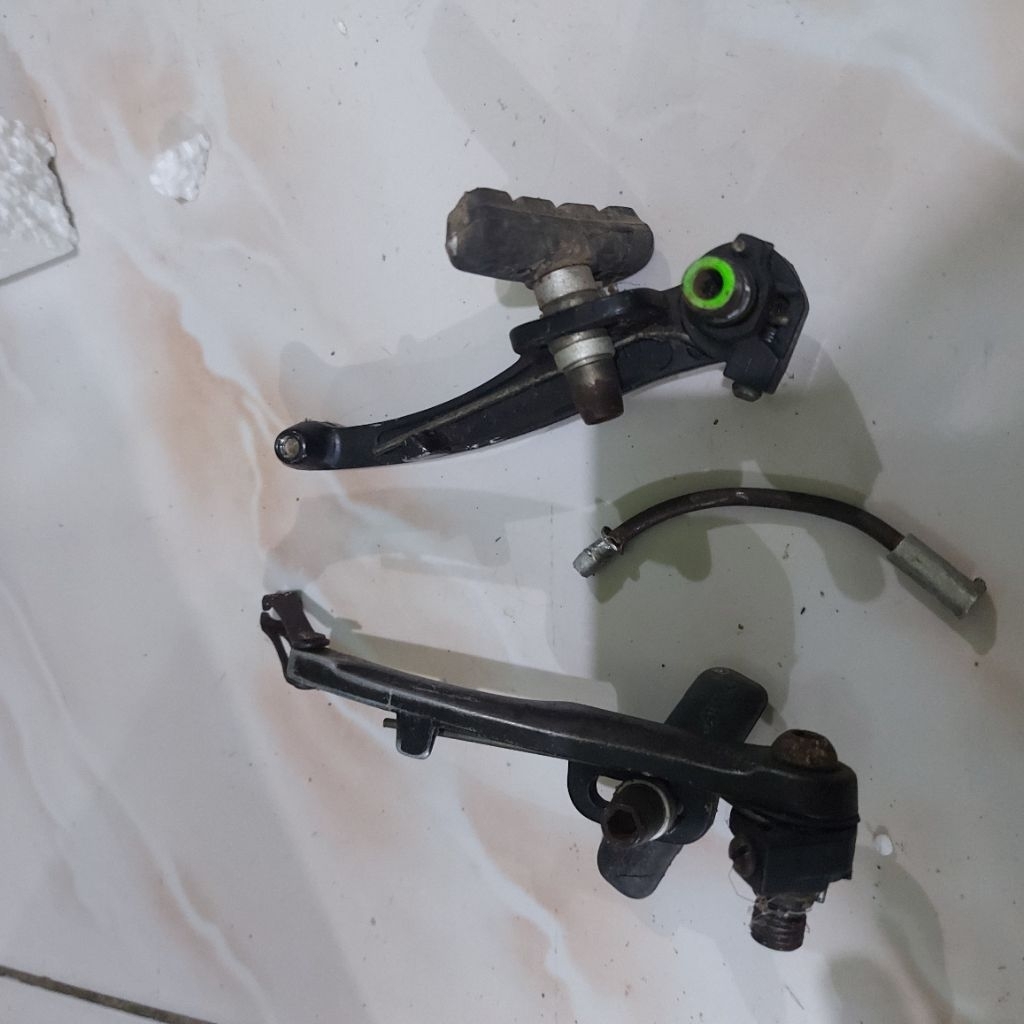 Rem Sepeda Vbrake Full Alloy Black Sepeda Lipat MTB Minivelo