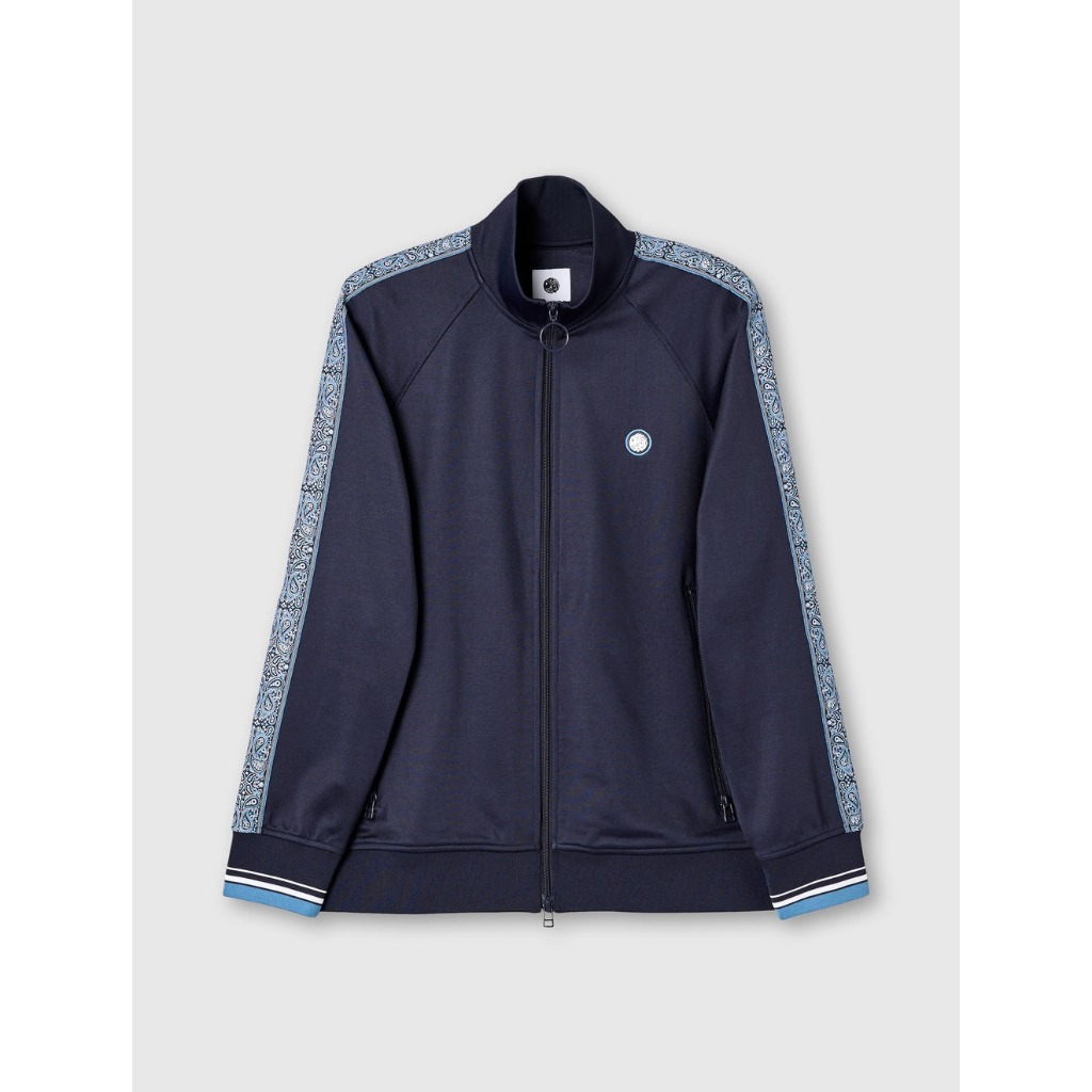 Pretty Green Eclipse Paisley Tape Track Top Original