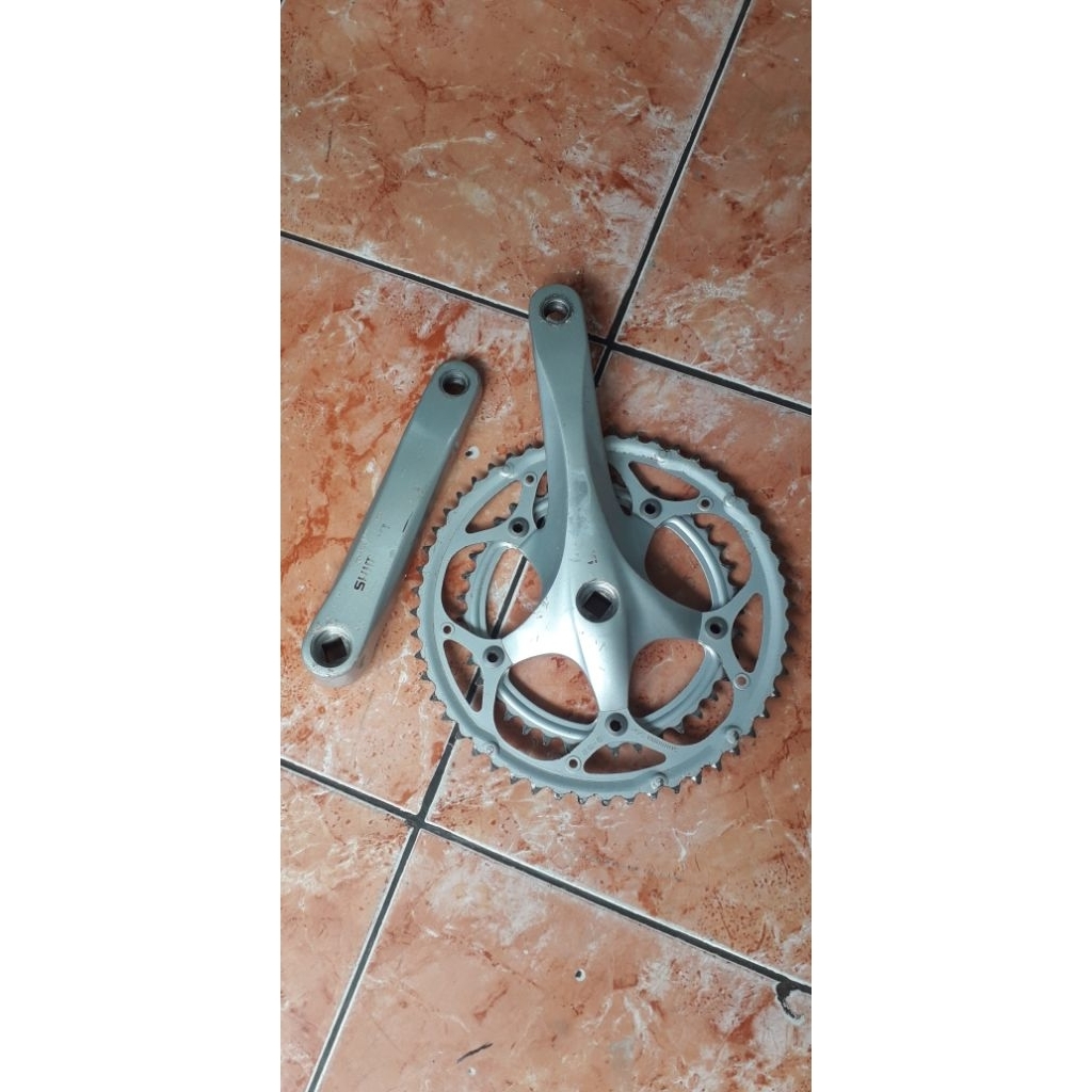 crank shimano 2 speed roadbike road bike city bike gravel federal seli sepeda lipat minion