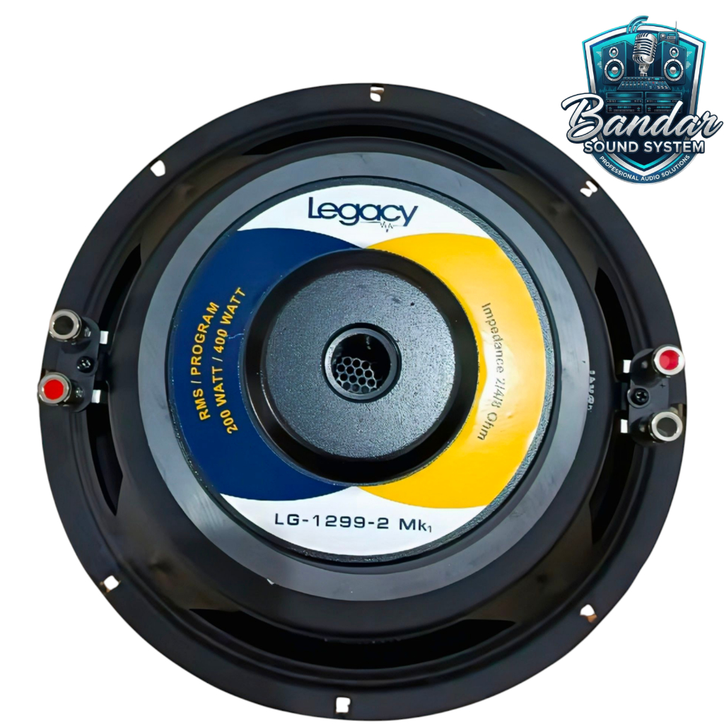 SPEAKER SUBWOOFER 12 INCH LEGACY 1299-2 Mk1 DOUBLE COIL