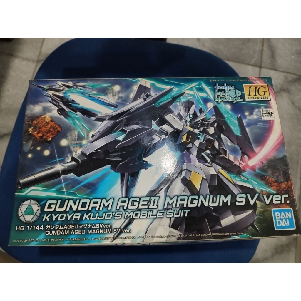 HG Gundam age 2 magnum sv ver second mulus