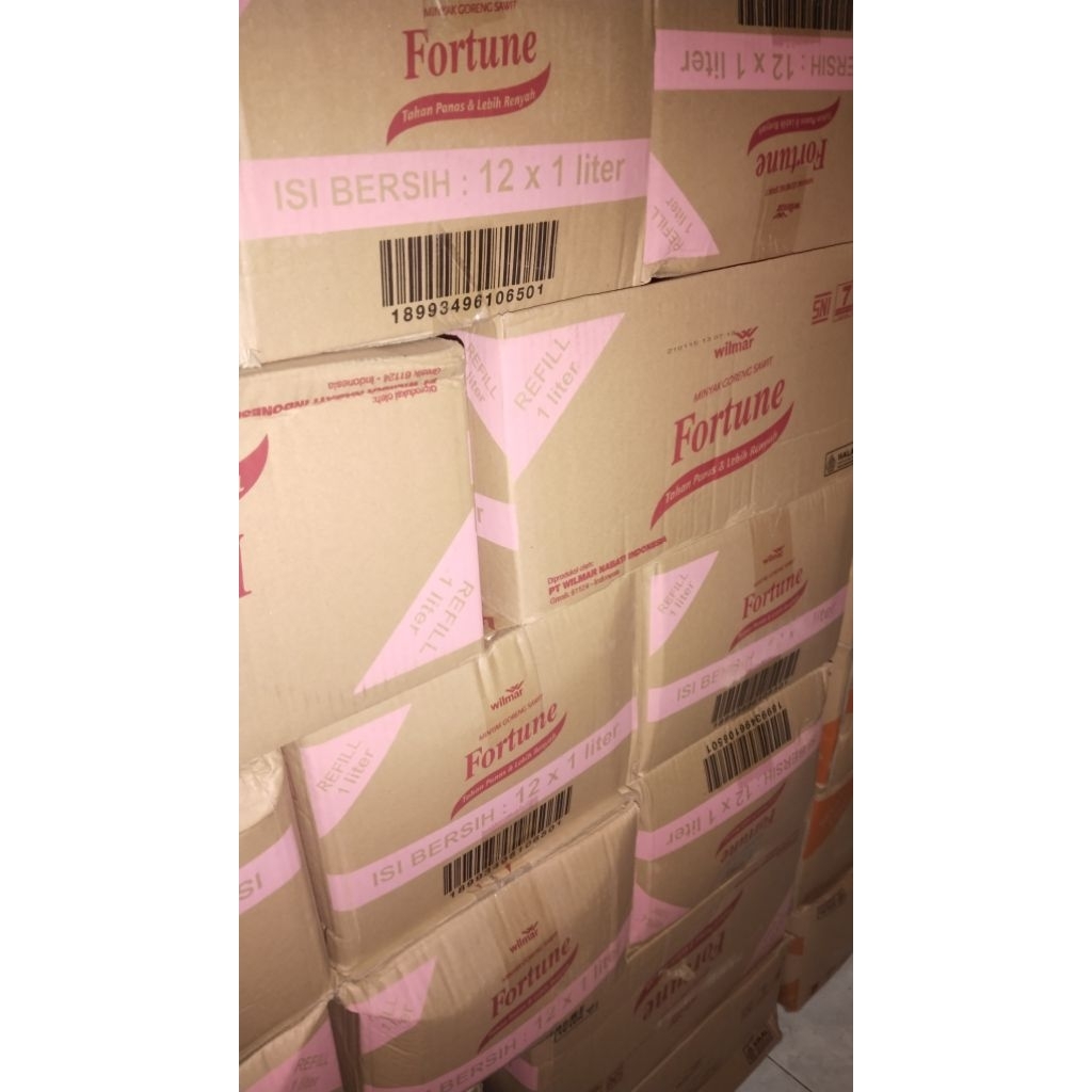 Minyak Fortune 1 Liter Refil 1 Dus
