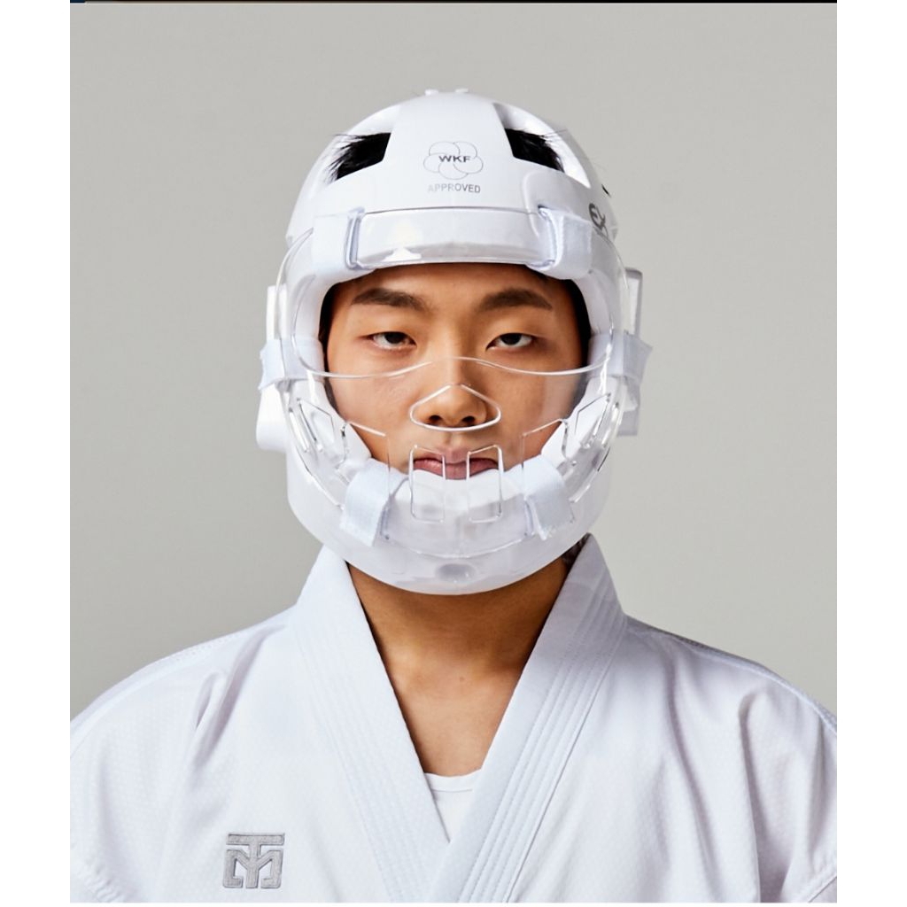 helm karate mooto headguard+facemask
