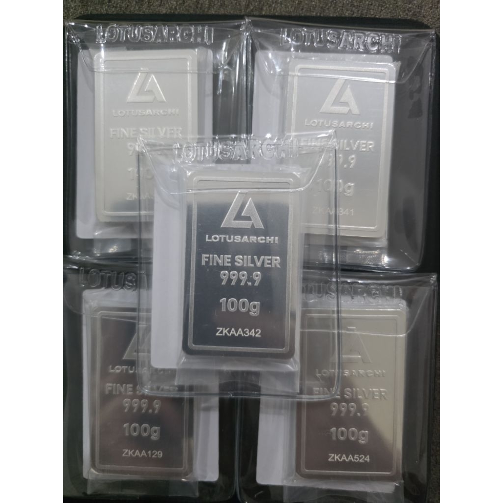 Lotus Archi Silver Bar - Lotus Archi Perak Batangan 999,9