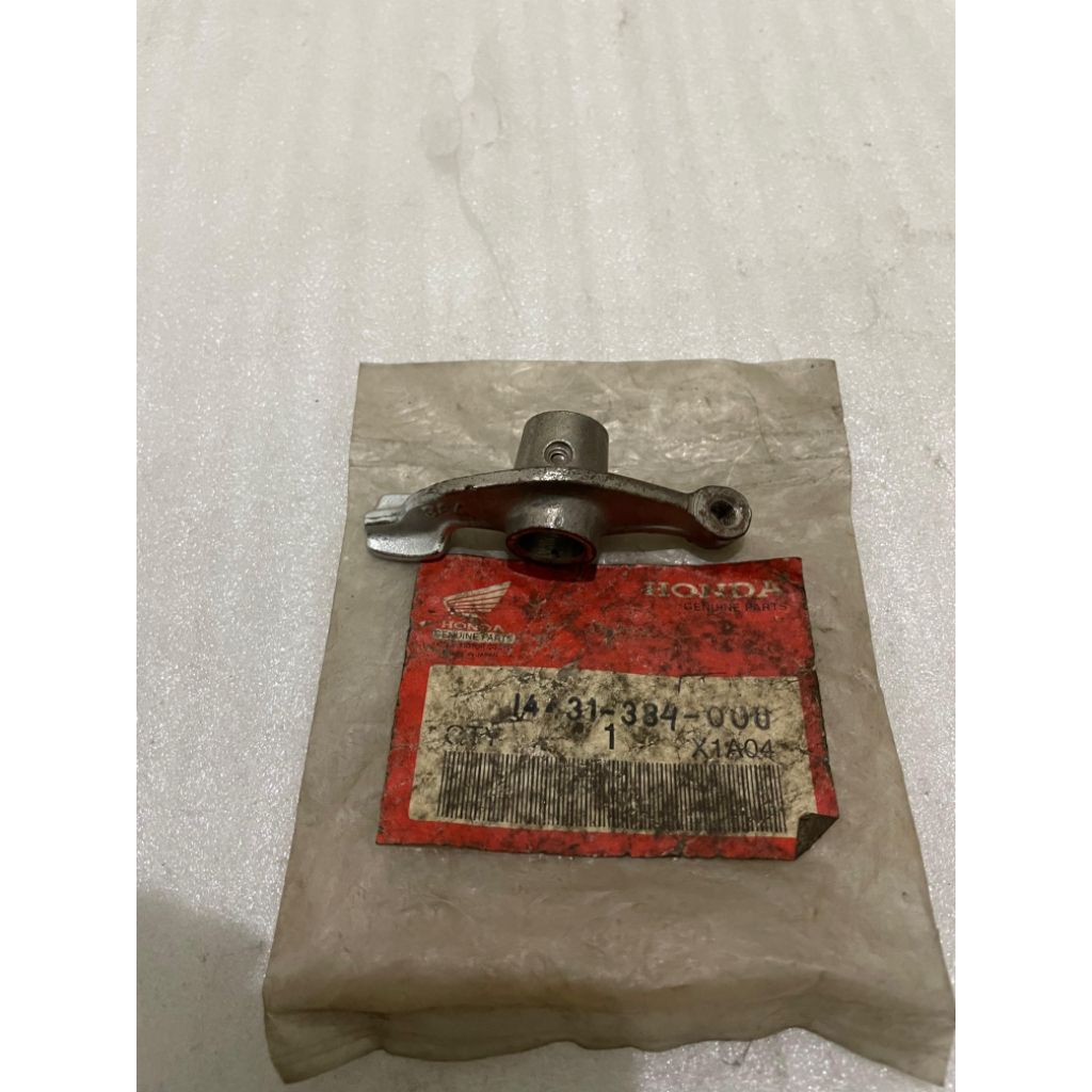 TEMLAR KLEP ROCKER ARM PLATUK GL100 GL 100 CB100 ASLI ORI HONDA JAPAN 14431-384-000 14431384000
