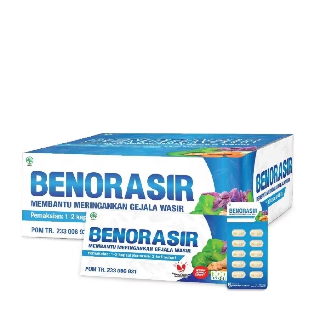 Obat Ambeien Herbal BPOM Ampuh sembuhkan Wasir dan Ambeien dengan Benorasir