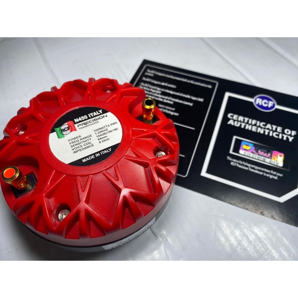 Tweeter RCF N350 MKII N350 ITALY N450MKII N450 ITALY DRAT DRIVER TWEETER RCF MODAL DRAT GRADE A
