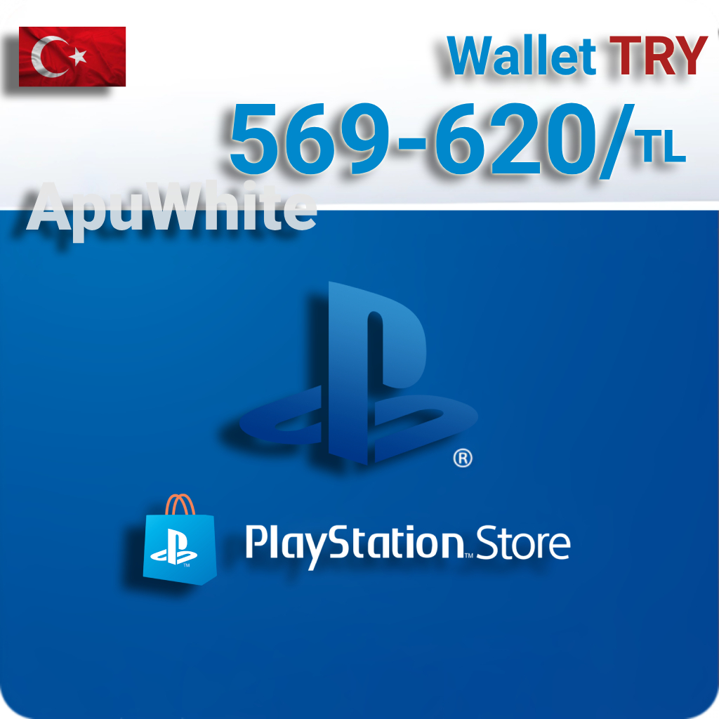 Wallet Playstation Network PS4 PS5 Region Turkey Turki [MURAH]