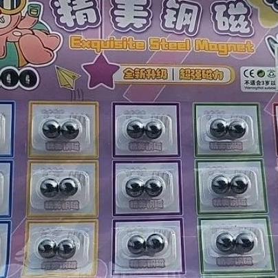 mainan edukasi magnet bulat puzzle / mainan edukasi anak / mainan anak murah / magnet kulkas