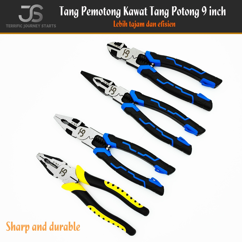 Tang Potong Kombinasi tang potong kabel multifungsi tang potong serbaguna tang kupas kabel