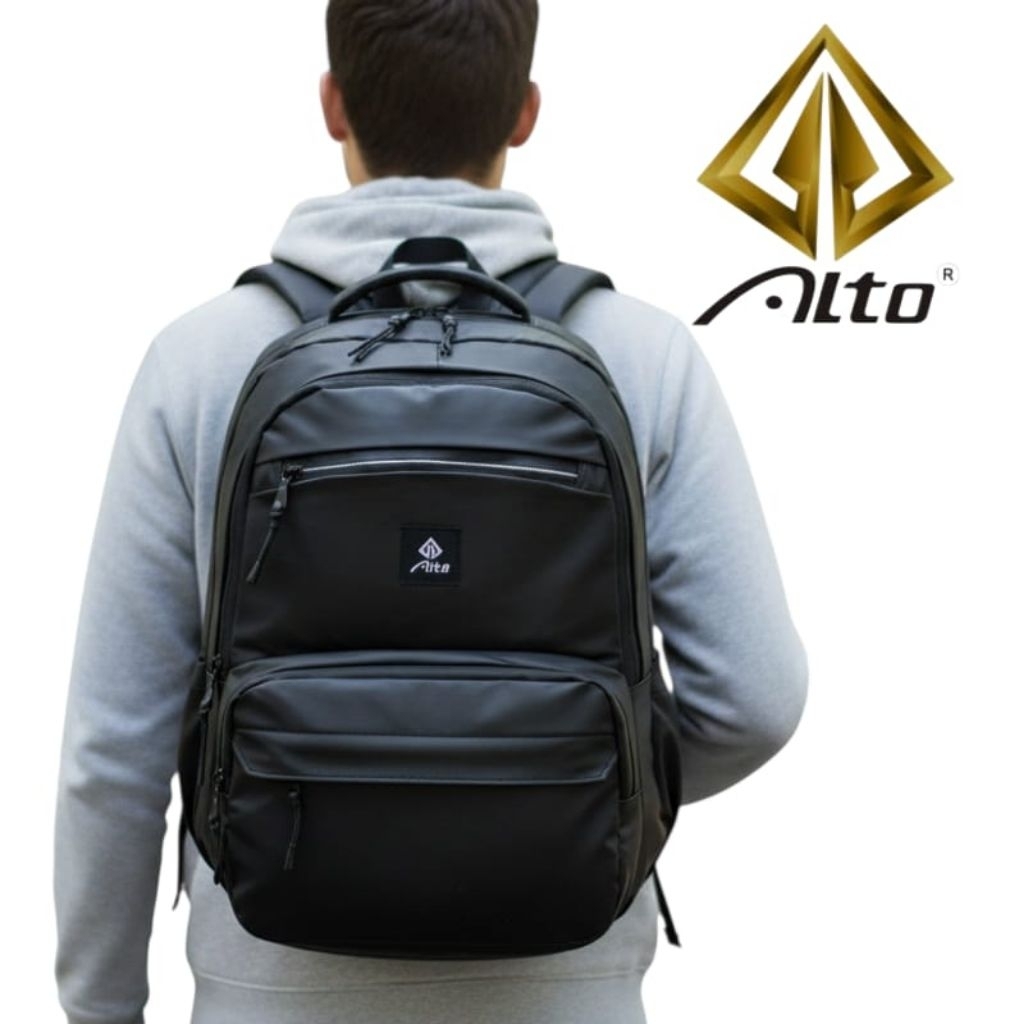 Alto Bag-Tas Ransel Pria Alto waterproof Anti Air Tas Laptop Tas Sekolah Tas Punggung Backpack Tas R