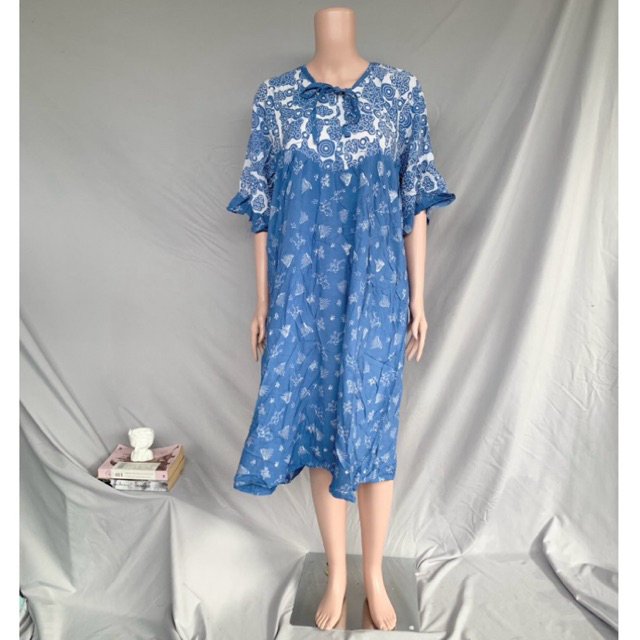 Daster Mathilda Batik Mahoni | Daster Batik Cap Pekalongan