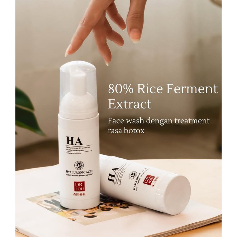 [PROMO MURAH] Dr. JOU Gentle Cleansing Whip Facial Wash 100ml Anti Aging) DR JOU Face Wash Sabun Cuc