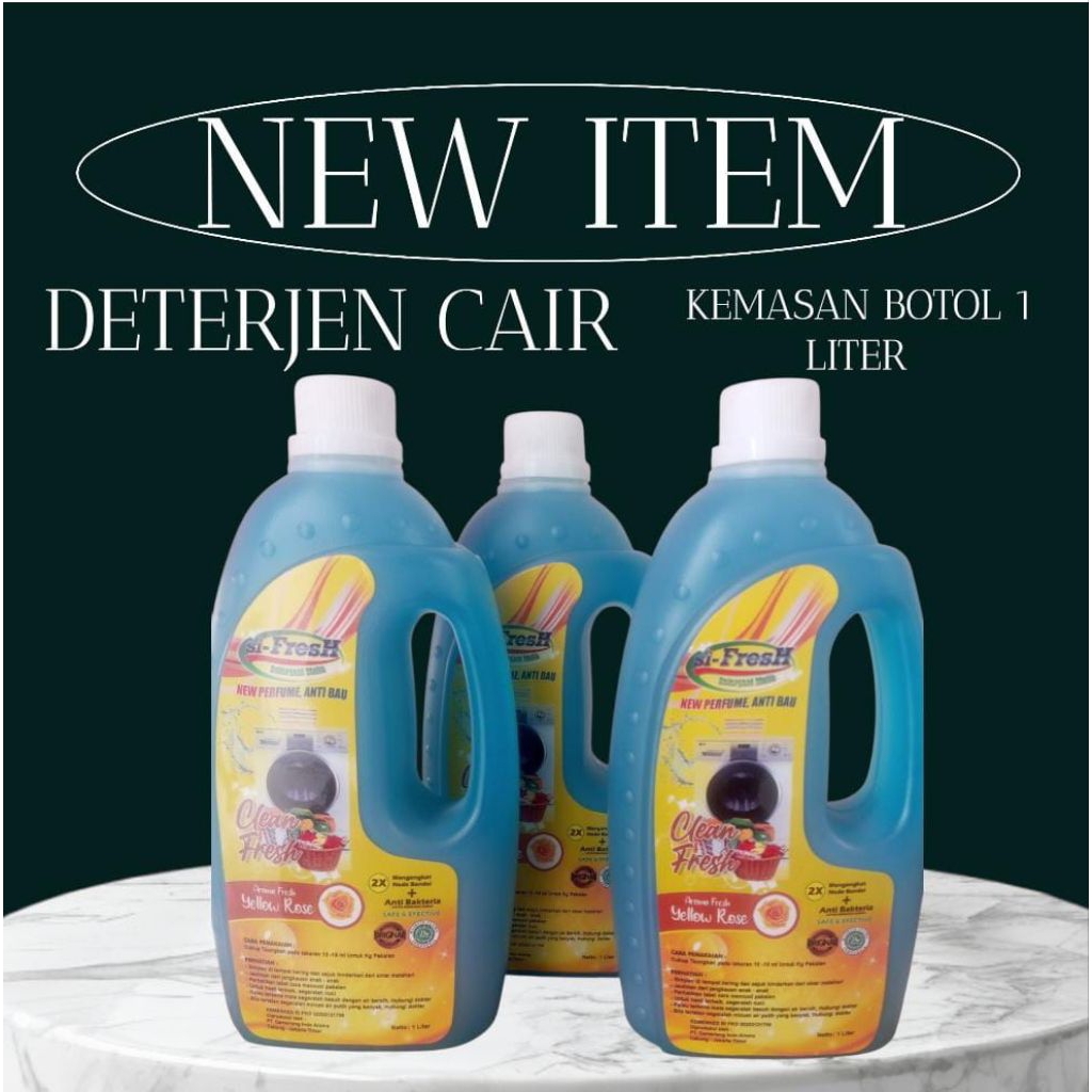 SI FRESH DETERJEN CAIR KEMASAN BOTOL 1 LITER