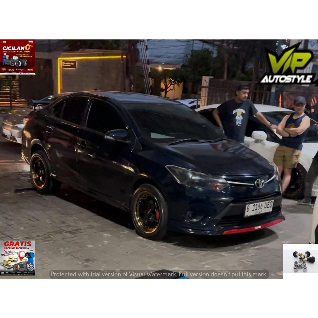 Velg Hsr Original type BOB Ring 16 Pcd4x100 ET42 Velg Mobil Vios, sigra, agya - Hsr Wheel