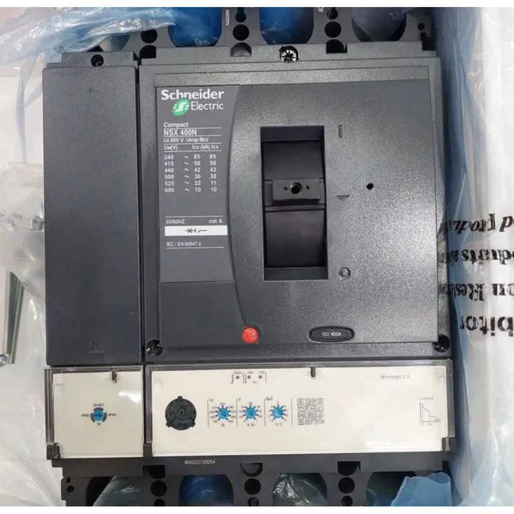 MCCB NSX 400N 4P-400A 50kA SCHENEIDER