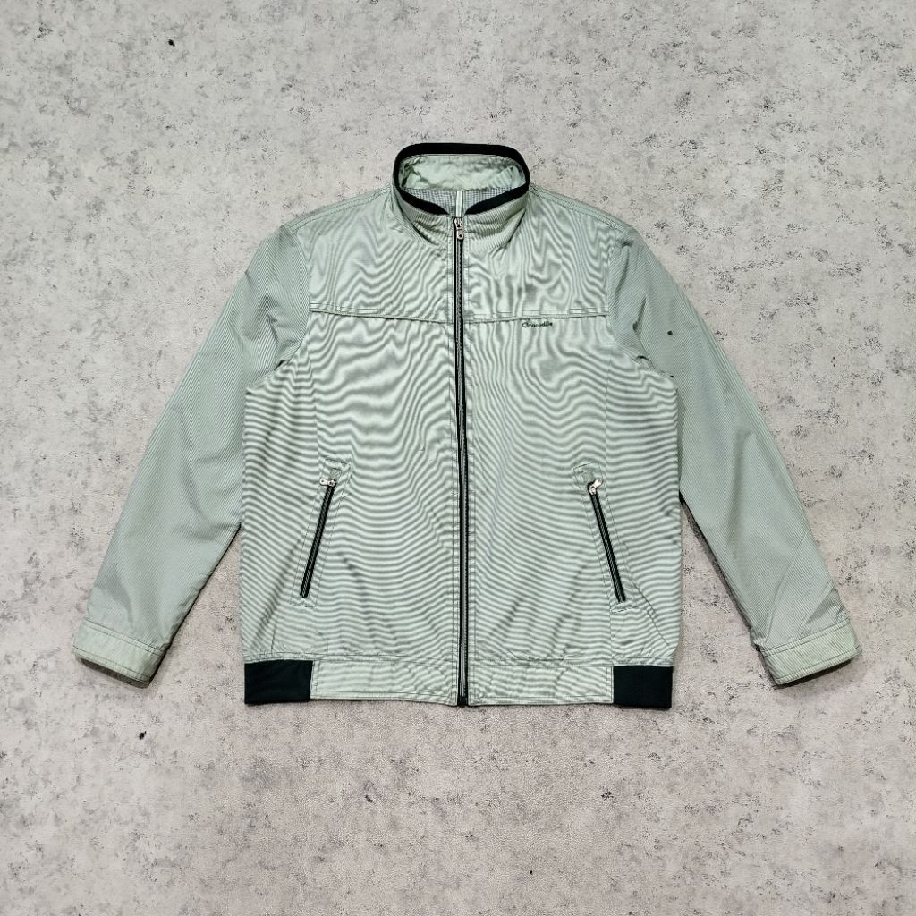 Jaket Harrington CROCODILE Hijau jaket casual inner furing murah bagus