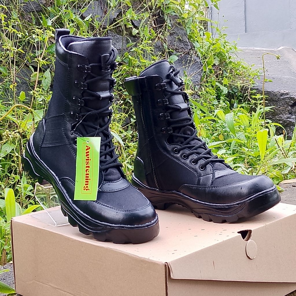 ankle boots awisteuing tactical TNI POLRI SECURITY COMBAT