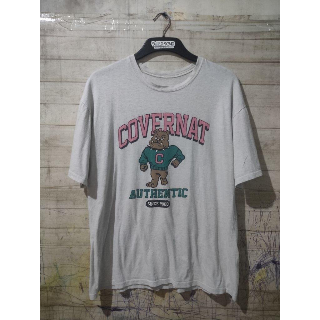 Covernat Grey Kaos Katun Size XL