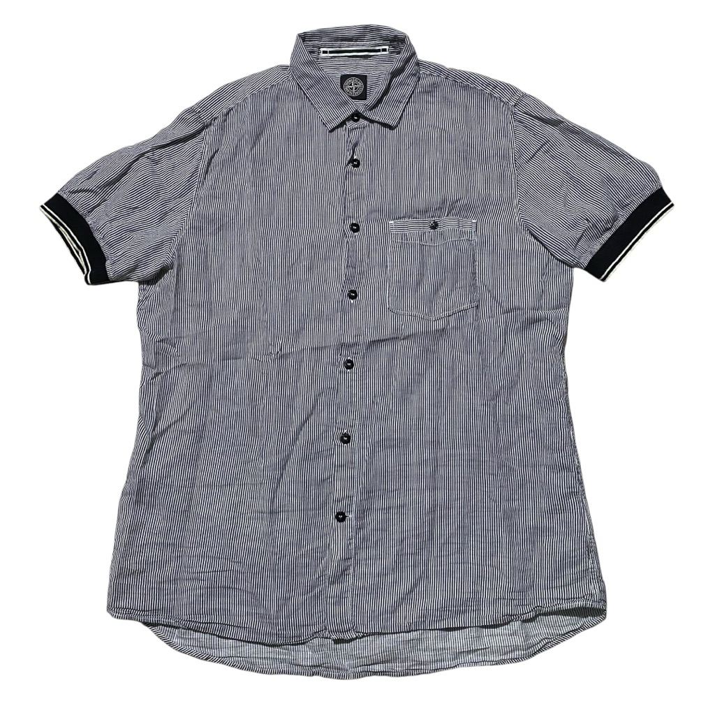 Stone island vintage stripe shirt