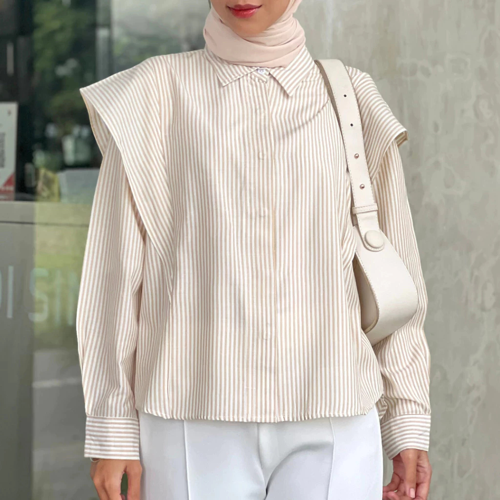 FUKUTANI | KEMEJA WANITA | MOTIF SALUR |